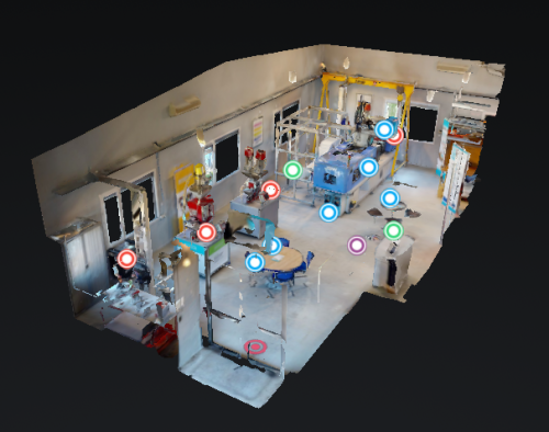 Montrer une vue 3D aérienne de notre centre d'Essais